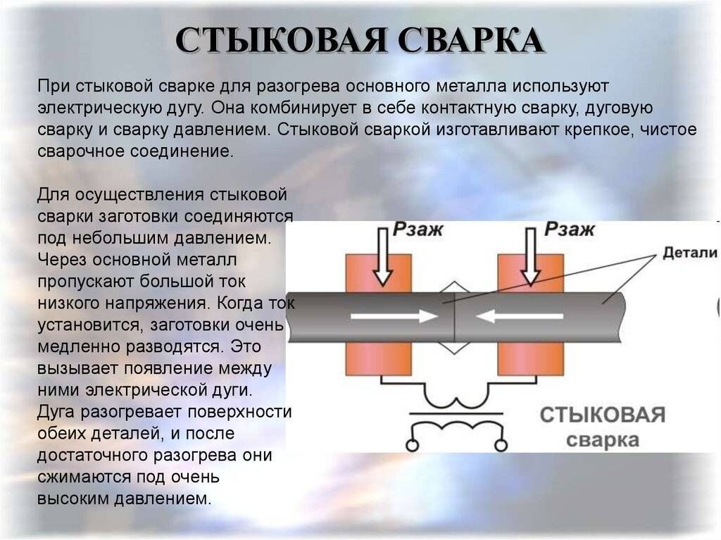 Презентация контактная сварка