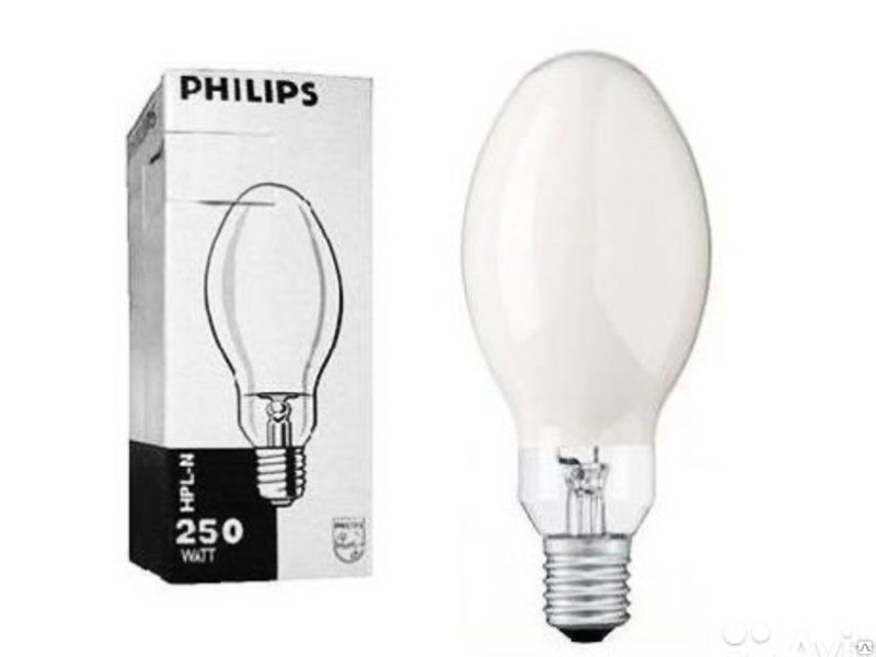 Лампа ртутная ДРЛ 125вт E27 HPL-N PHILIPS