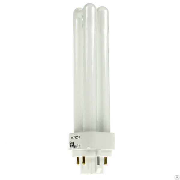 Лампа люминесцентная энергосберегающая 26W/840 G24q-3 Трубчатая 4р PHILIPS