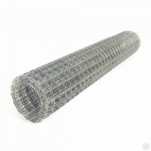 Сетка плетеная (рабица) стальная 60*60 (1,5*10) 2,0 мм (гармошка) 