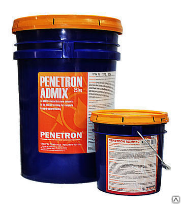 Гидроизоляционная добавка для бетона, "Пенетрон Адмикс", для фундамента