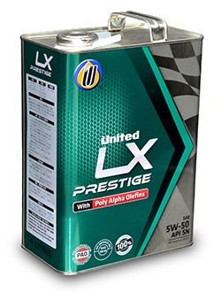 Масло моторное United LX Prestige 5W-50, 4L