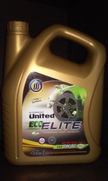 Масло моторное United Eco-Elite 5W-30, 4L 1