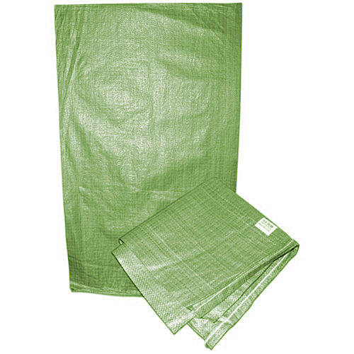 Мешок для мусора полипропиленовый зеленый 90 гр. 75*115 мм