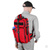 Однолямочный рюкзак Tawaho City 15 красно-черный #11