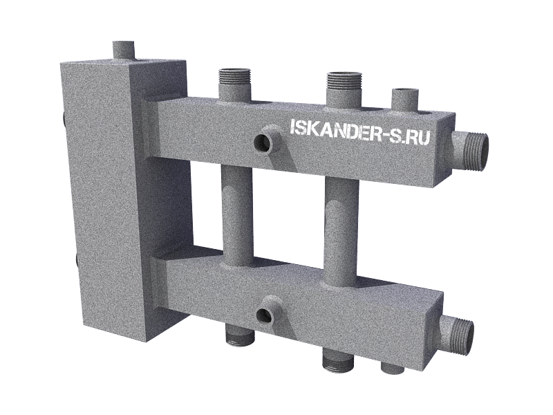 Коллектор с гидрострелкой. Коллектор на 3 контура с гидравлическим разделителем. Коллектор с гидрострелкой 3gsk 32-4.1. Гидрострелка с коллектором на 3 контура. Гидрострелка для отопления 1 МВТ.