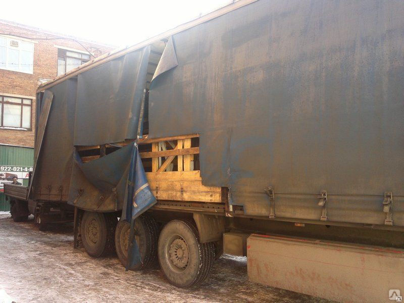 Ремонт тентов грузовых автомобилей в Москве по низкой цене