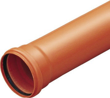 Труба ПВХ (НПВХ) 200х3,9х6090 мм для наружной канализации