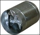 Вентилятор канальный CV D250 осевой оцинкованный стальной ERA PRO 