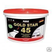 ПУФАС GOLD STAR 45 Эмаль акриловая супербелая полуглянц. мороз. 2,7л=3,6кг