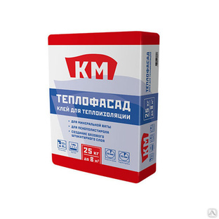 КМ "Теплофасад клей для теплоизоляции", 25 кг от компании ООО "СР торг" 