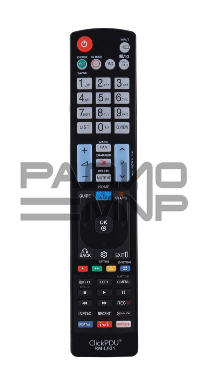 Пульт ДУ универсальный ClickPDU LG RM-L931 LCD TV, Smart TV, IVI
