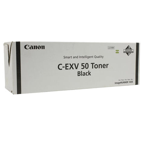 Тонер CANON C-EXV50 iR 1435/1435i/1435iF, черный, оригинальный, ресурс 1760