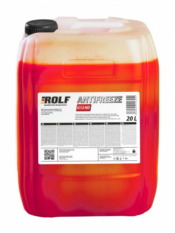 Антифриз ROLF Antifreeze G12 HD 20 л.
