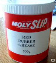 Смазка Молислип RRG (Red Rubber Grease), 0,5кг