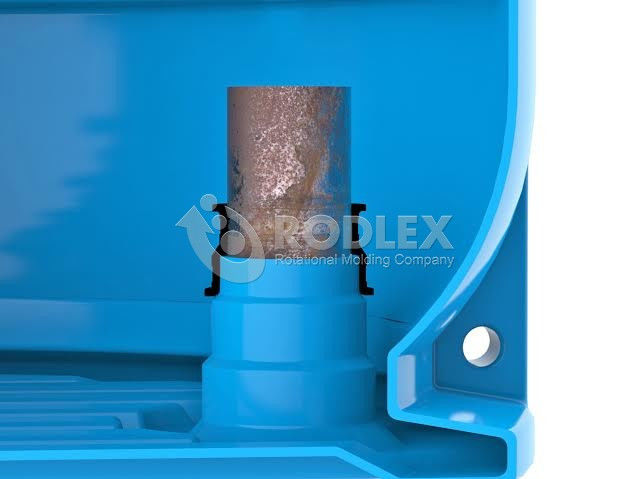Пластиковый кессон для скважины RODLEX KS 2.0 (без крышки) 5