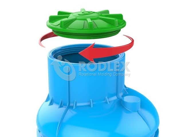 Пластиковый кессон для скважины RODLEX KS 2.0 (без крышки) 7