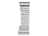 Электрокамин Electrolux Bricks 30 кирпич белый/белая эмаль с очагом 33 дюйма (EFP/P - 3320RLS)