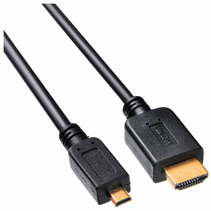 Кабель HDMI - microHDMI ver 1.4 3м Buro MICROHDMI-3M позолоченные контакты, черный