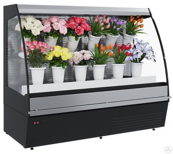 Горка холодильная для цветов Carboma F16-08 VM 1,3 Flora