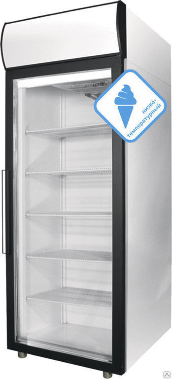 Холодильный шкаф со стеклом Polair Standard DB107-S