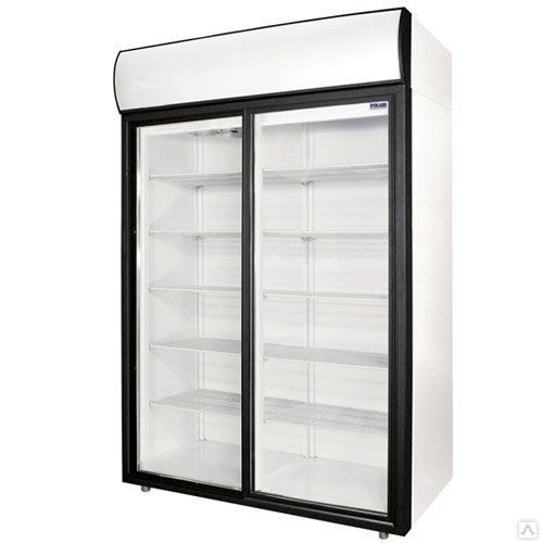 Холодильный шкаф со стеклом Polair Standard DM110-S