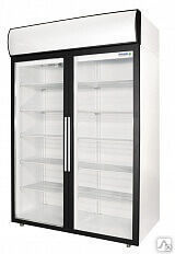 Холодильный шкаф со стеклом Polair Standard DV110-S #1