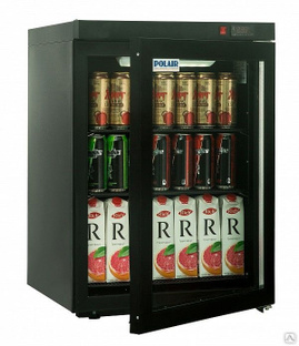 Холодильный шкаф Polair DM102-Bravo черный #1