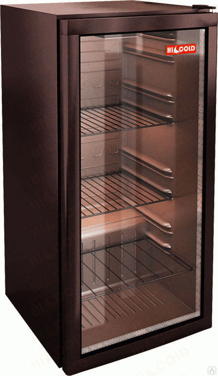 Барный холодильный шкаф HICOLD XW-105 (минибар)