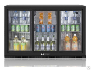 Шкаф барный холодильный Hurakan HKN-DB335S 