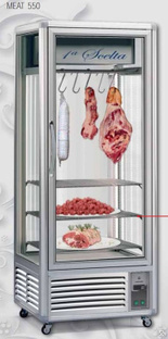 Шкаф холодильный островной Tecfrigo MEAT 550 бронз.(д/вызревания мяса) #1