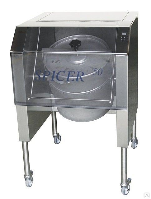 Аппарат для вакуумной переработки мяса Spicer 50E (50л)