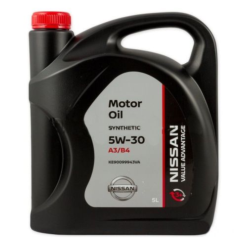 Масло моторное Nissan Motor Oil 5W-30 A3/B4 Value Advantage 3+ (5 л)
