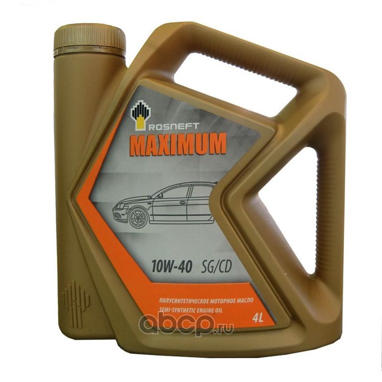 Масло моторное Maximum 10W-40 полусинтетика 10W-40 4 л.