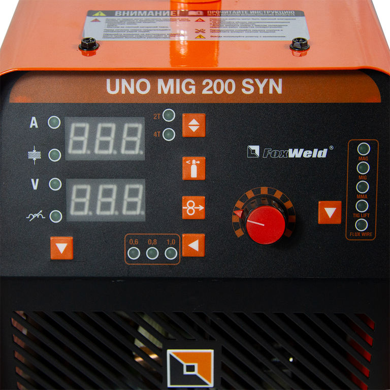 Сварочный полуавтомат FoxWeld UNO MIG 200 SYN 5