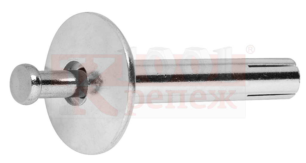 LN Алюминиевый анкер Sormat с сердечником из нержавеющей стали A2, 4,8x15/- мм