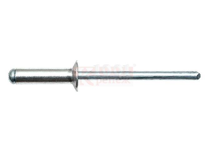 DIN 7337 VSPTS St/St Заклепка вытяжная стальная с потайным бортиком, 3.2x8 мм (3-5 мм) 1001 КРЕПЕЖ