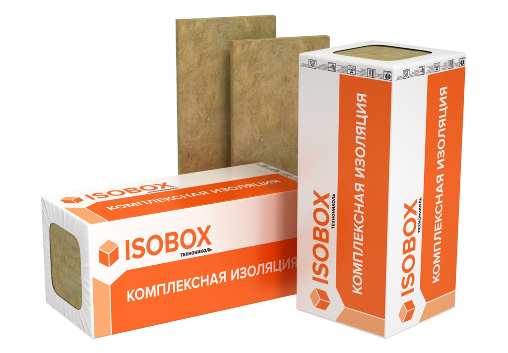 Базальтовая вата Isobox Экстралайт 33 кг/м³ 1200x600x50x8 0,288 м³/уп 1