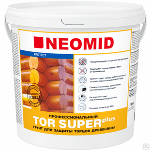 Состав акриловый для торцевой обработки Neomid TOR PLUS Super 10 л 