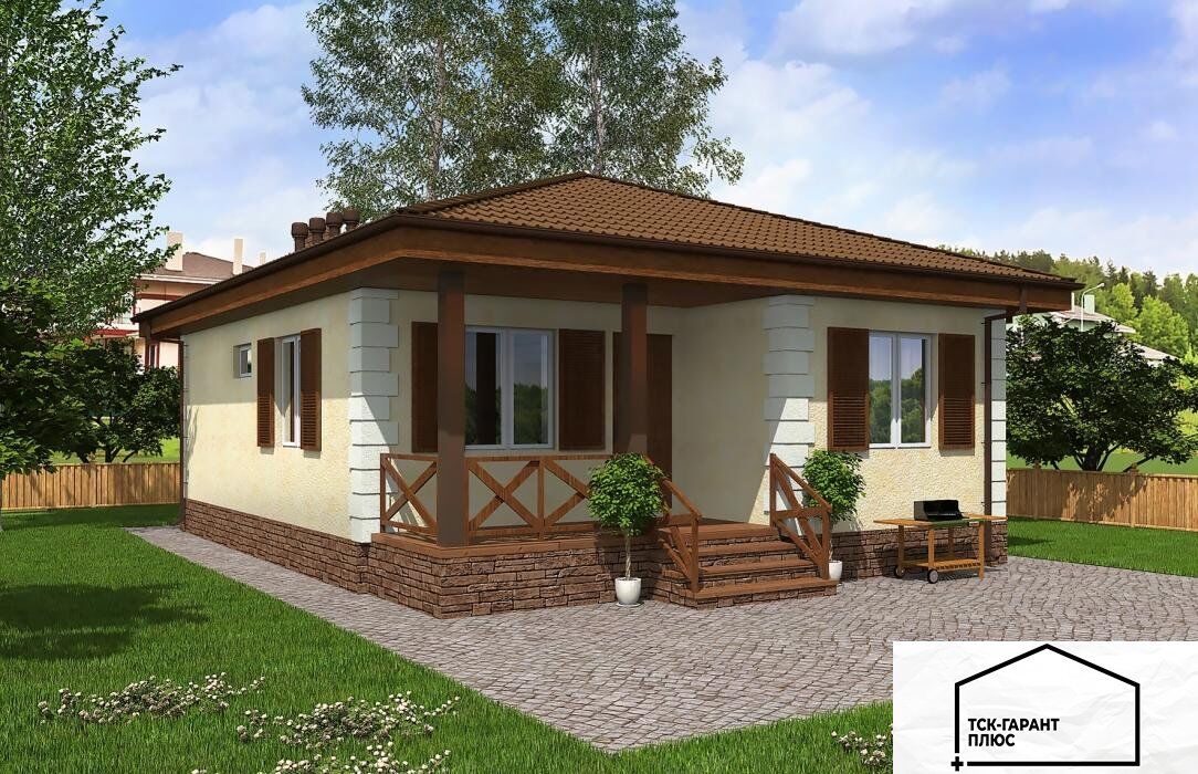 Planos de casas pequeñas - opciones de planificación y diseño Архитектурный диза