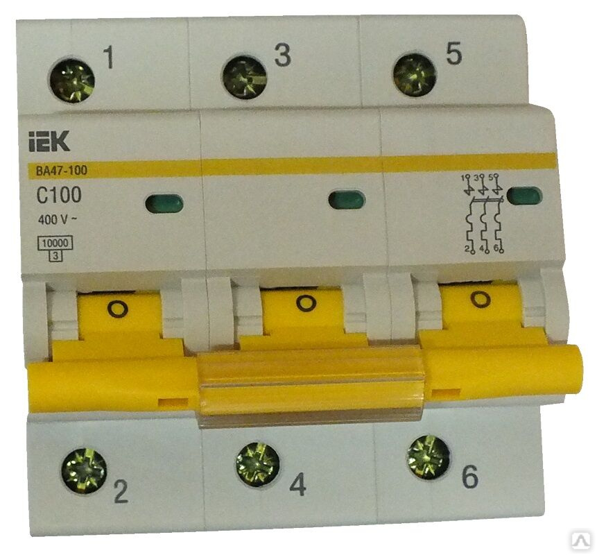 Автоматический выключатель iek ва 47 100. Автомат ва 47-100 3р 100а ИЭК. Выключатель автоматический ва47-100 3р 100а 10ка с IEK. Авт.выкл. Ва 47-100 3р100а 10 ка х-ка с ИЭК. Выключатель автоматический ва47-100 с 100а 10ка 3р.