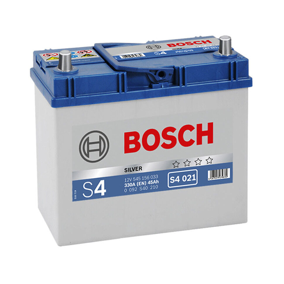 Аккумулятор автомобильный Bosch Asia Silver - узкие клемы 0092S40220 A/h 45