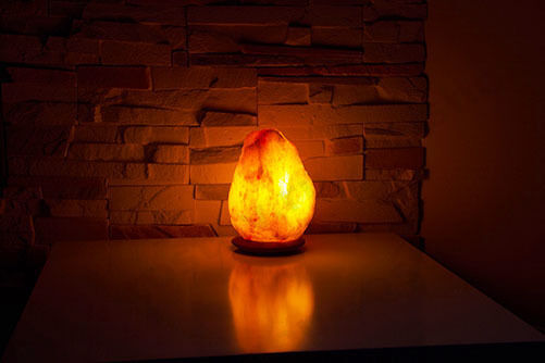 Лампа из светло-розовой соли Wonder Life Скала 2-3кг