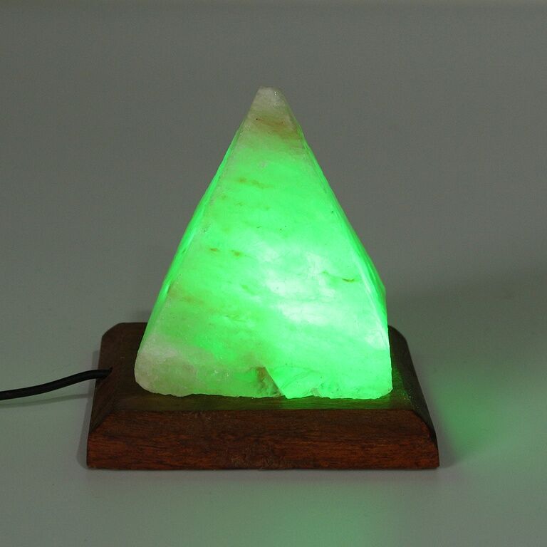 Солевая USB лампа Wonder Life "Пирамида" питание от USB порта компьютера