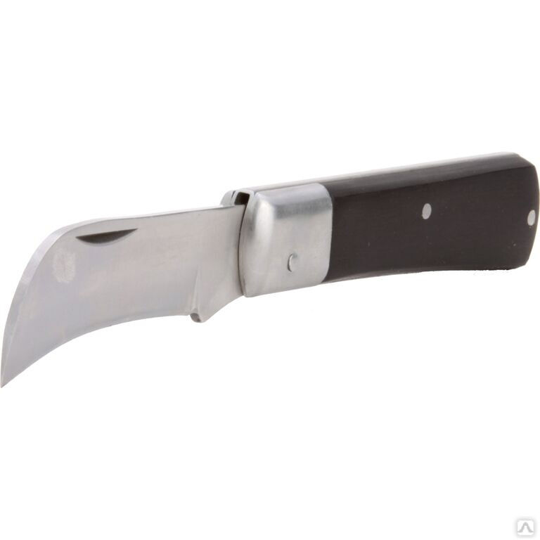 Нож монтажника нержавеющая сталь лезвие 50 мм Rexant 12-4933