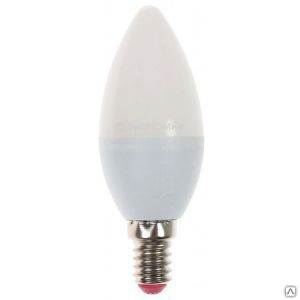 Лампа светодиодная Elementary 6 Вт свеча 3000К белая E27 420 лм 180-240В 