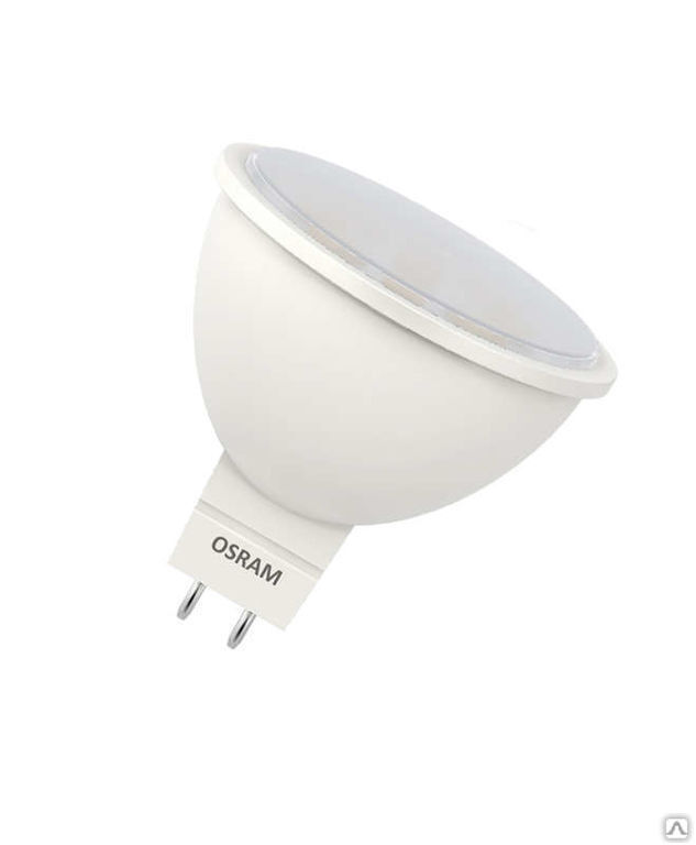 Лампа светодиодная ECO MR16 5 Вт 3000К теплая белая GU5.3 450 лм 230-240В