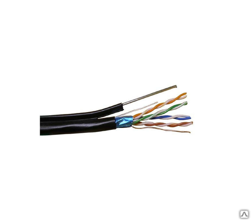 Витая пара ftp 4pr 24awg. Витая пара со стальной жилой.