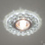Светильник встраиваемый DK LD3 SL/WH GR декор cо светодиодной подсветкой #4
