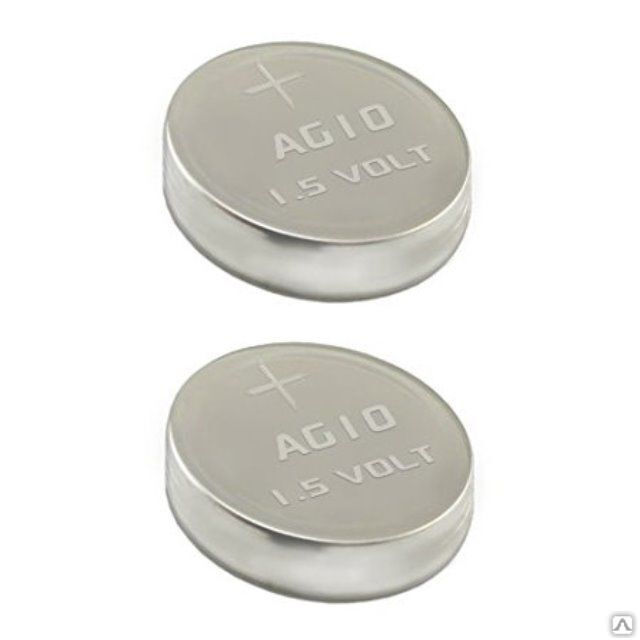 Батарейки алкалиновые G10 Mercury Free AG10-BP0%Hg